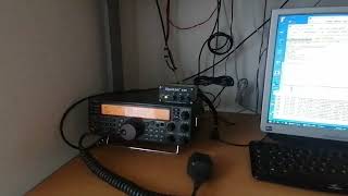 Pactor III - transferring 100KB at 3200bps over a very good link with HB9AK